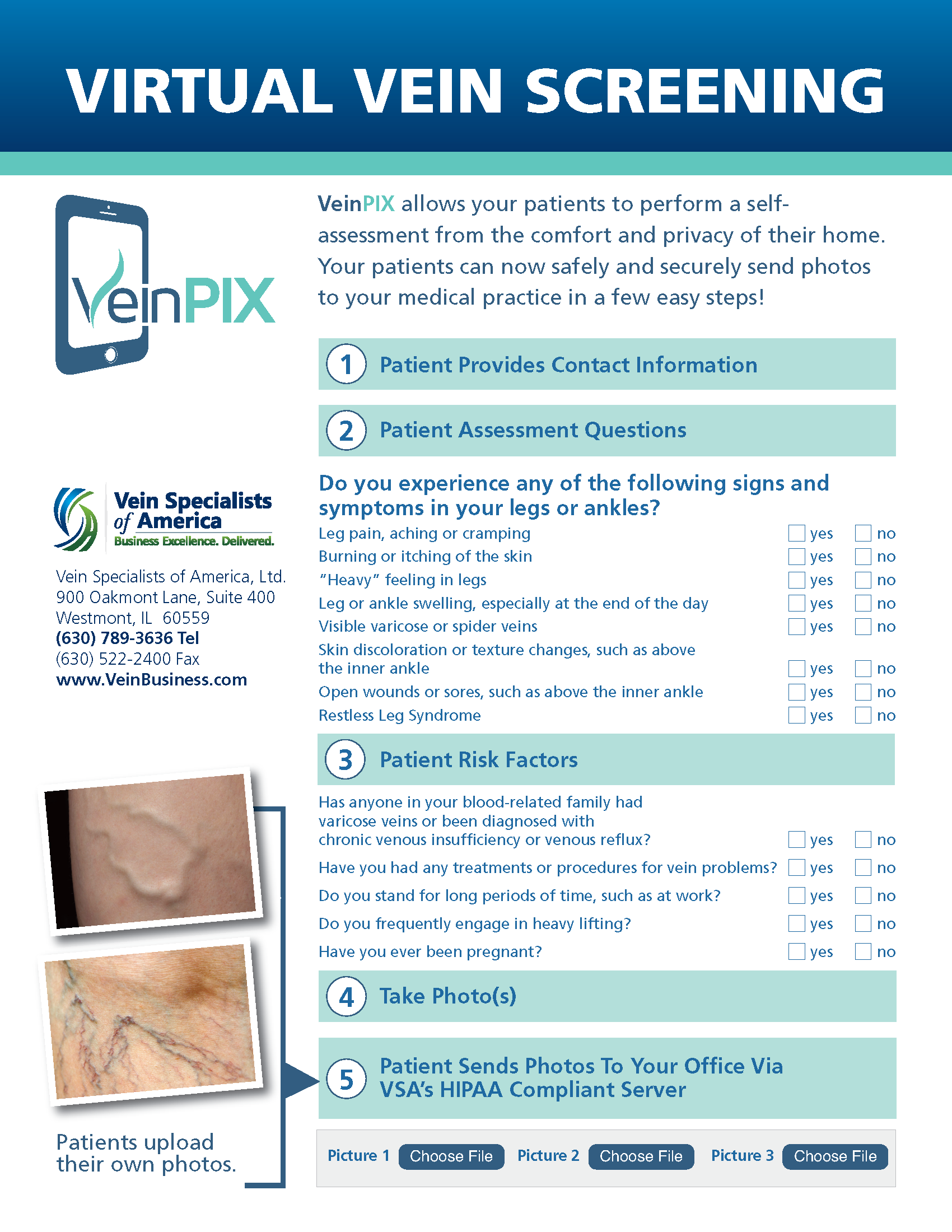 VeinPix - Virtual Vein Screening